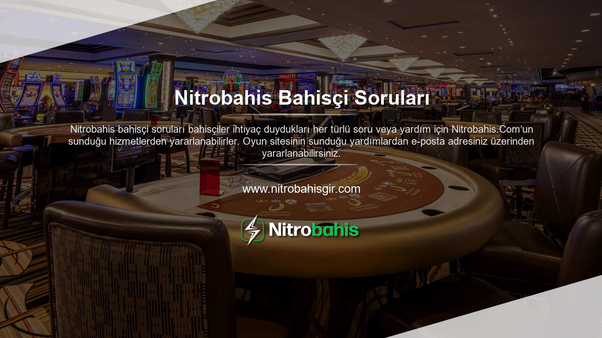 Nitrobahis Bahisçi Soruları