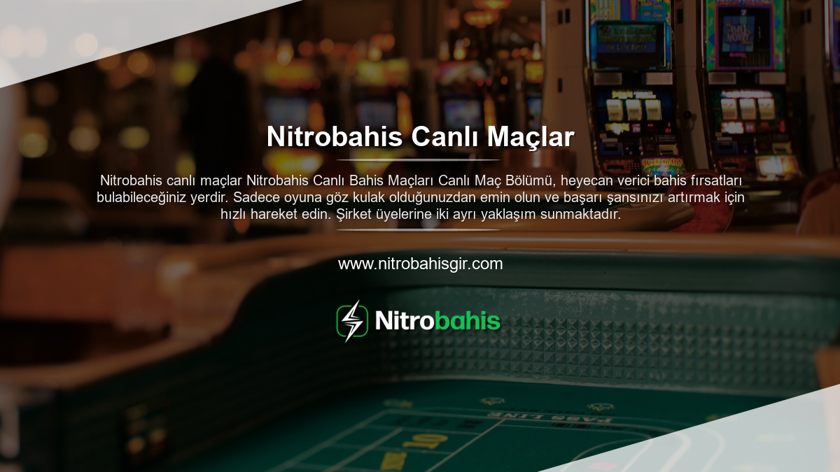 Nitrobahis Canlı Maçlar
