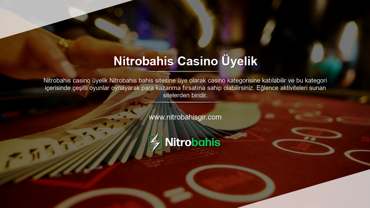 Nitrobahis Casino Üyelik