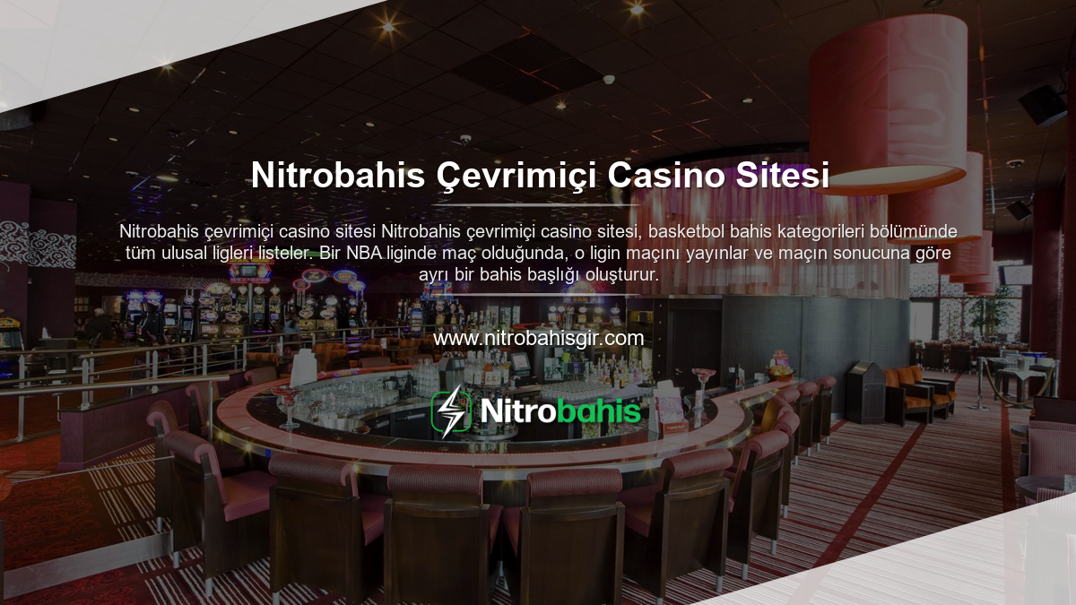 Nitrobahis Çevrimiçi Casino Sitesi