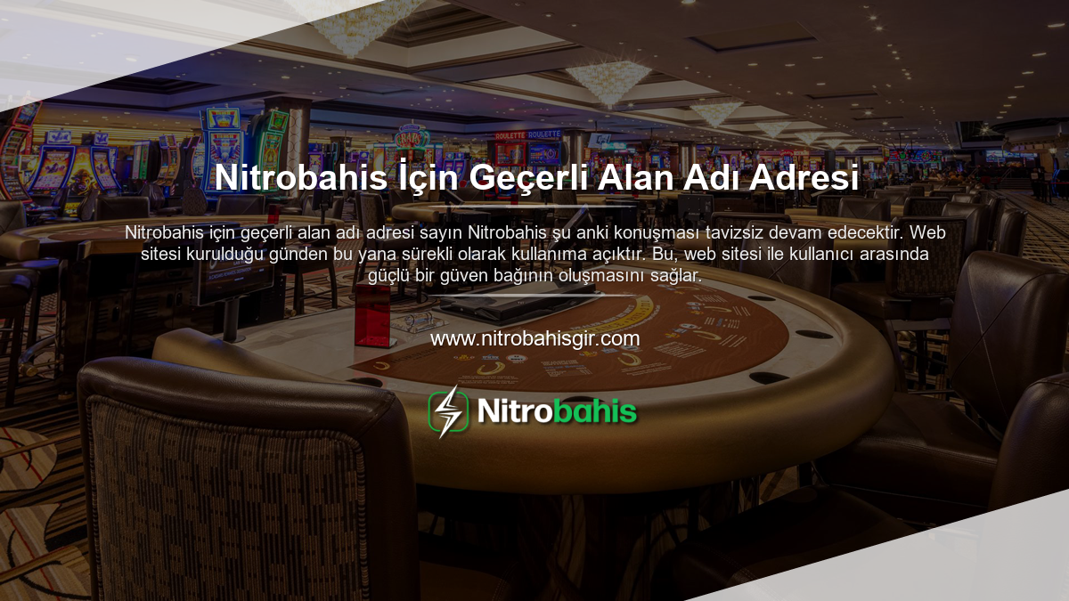Nitrobahis İçin Geçerli Alan Adı Adresi