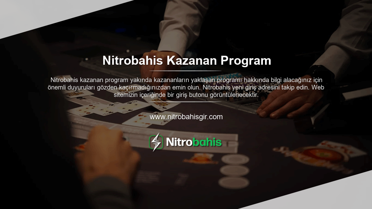 Nitrobahis Kazanan Program