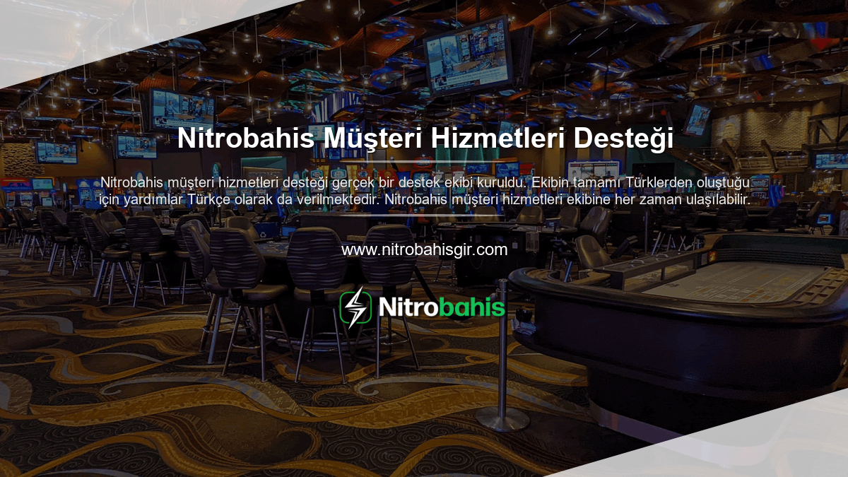 Nitrobahis Müşteri Hizmetleri Desteği