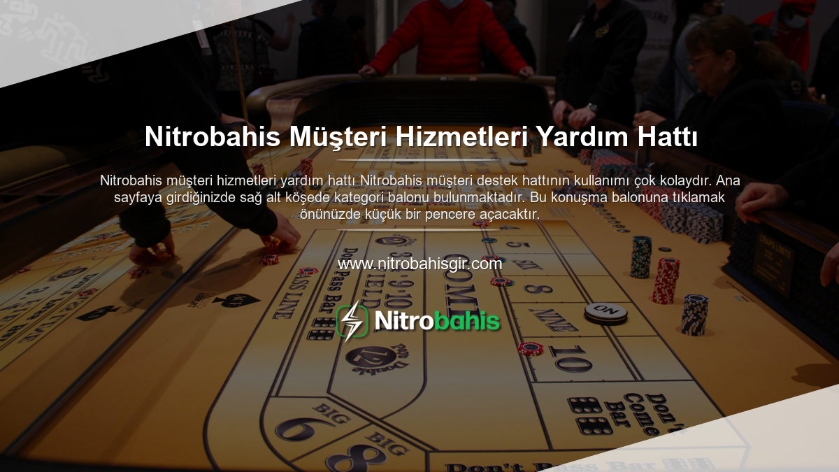 Nitrobahis Müşteri Hizmetleri Yardım Hattı