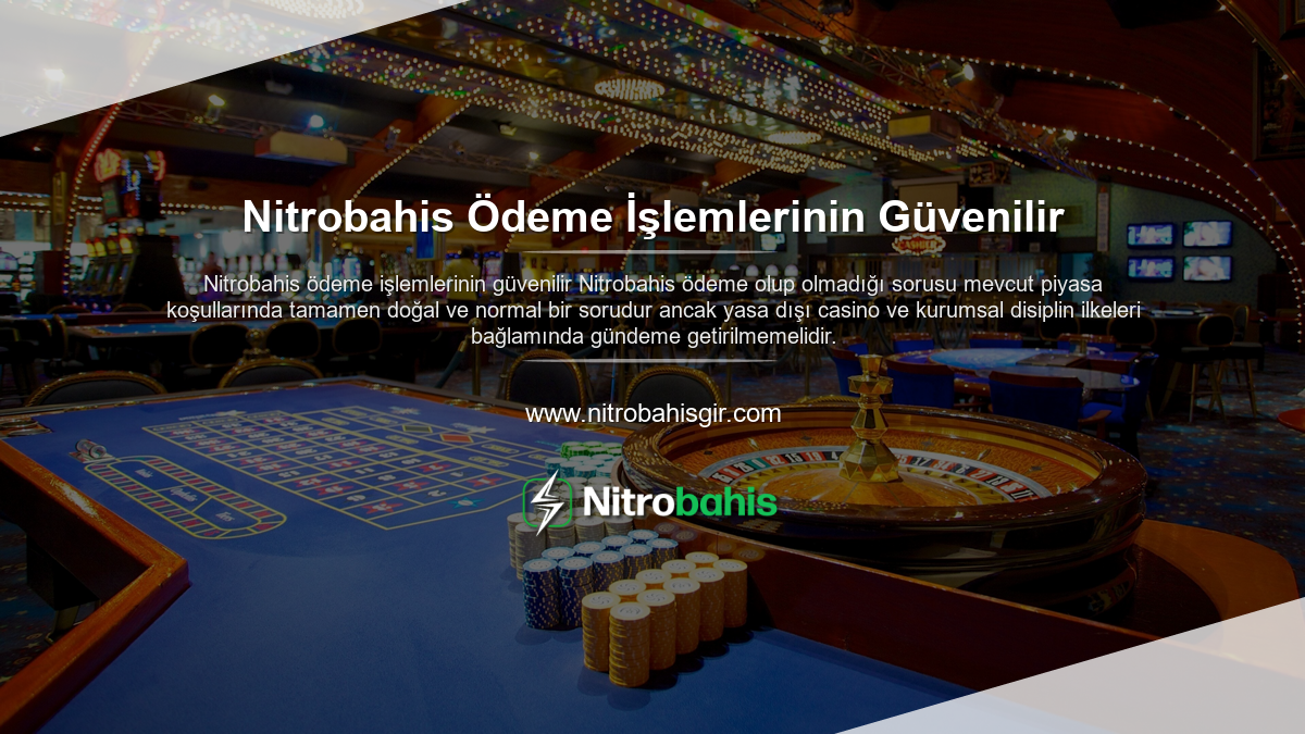 Nitrobahis Ödeme İşlemlerinin Güvenilir