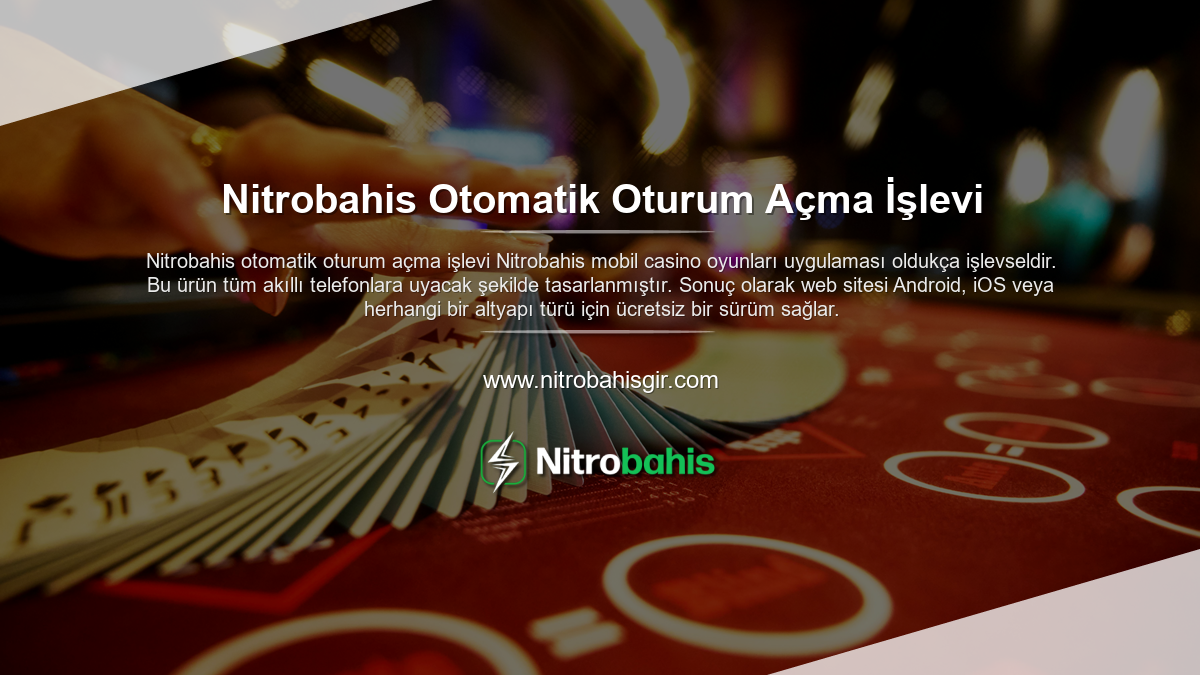 Nitrobahis Otomatik Oturum Açma İşlevi
