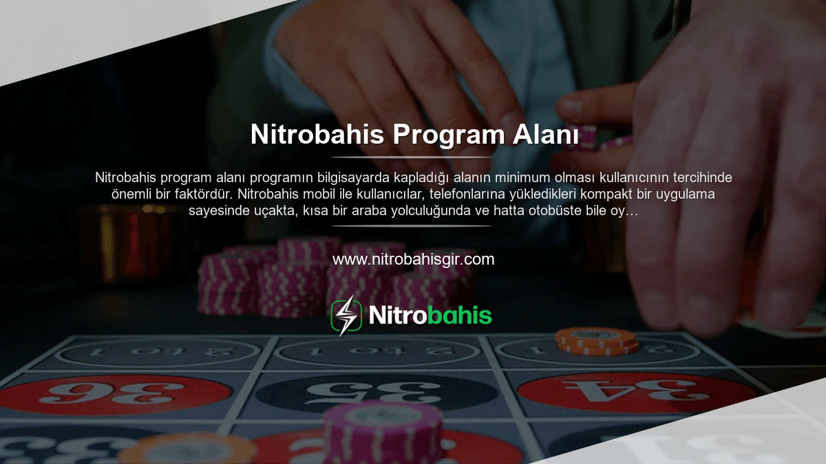 Nitrobahis Program Alanı