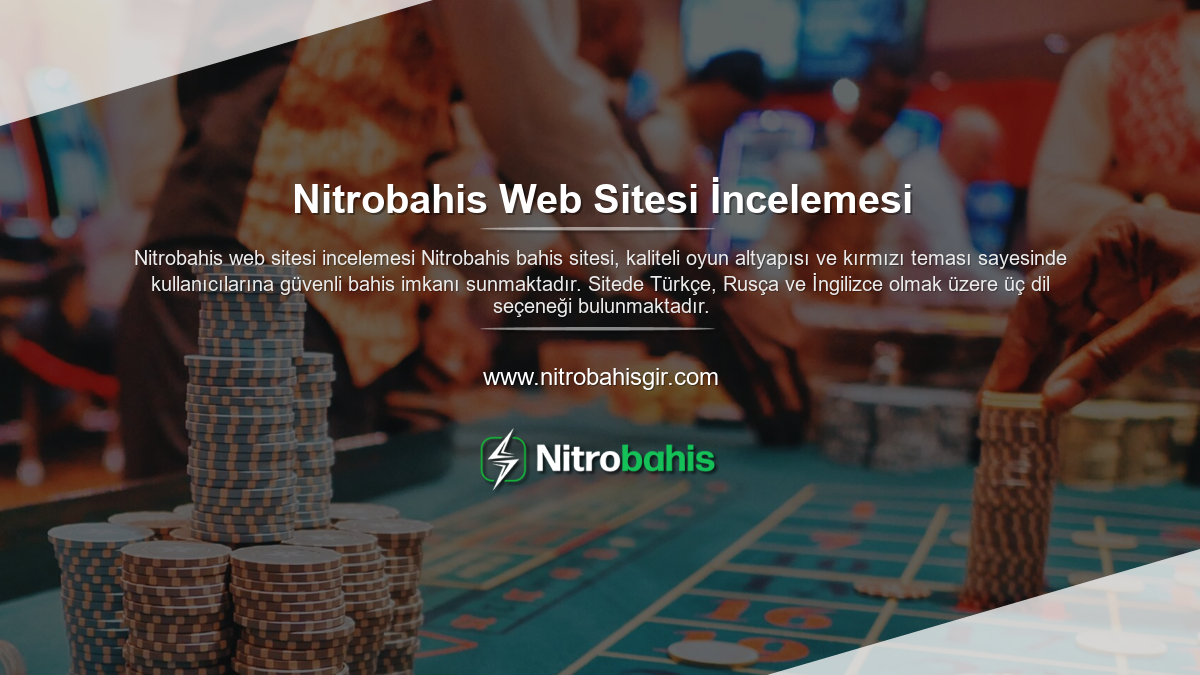 Nitrobahis Web Sitesi İncelemesi